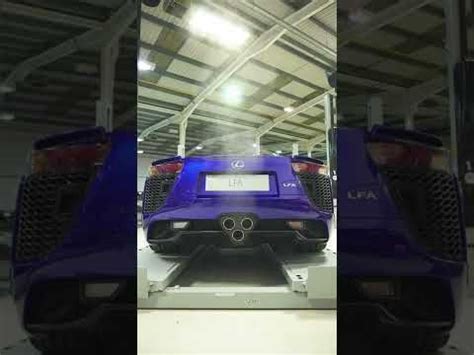 Lexus LFA V10 amazing engine sound😍😍😍 | Lexus lfa, Lexus, V10 engine