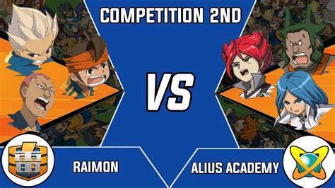 RAIMON VS ALIUS ACADEMY COMPETITION 2ND Inazuma Eleven Strikers