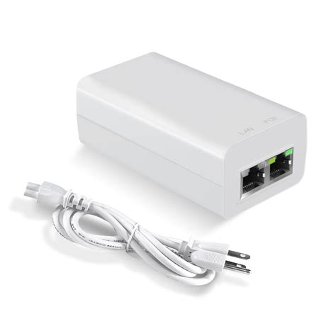 Gigabit Poe Injector 48v 15w Single Port Poe Power