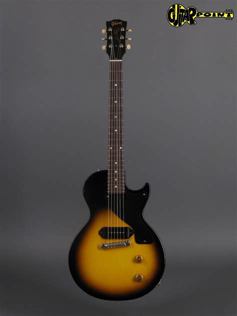 1956 Gibson Les Paul Junior Sunburst Vi56gilpjunsb62757