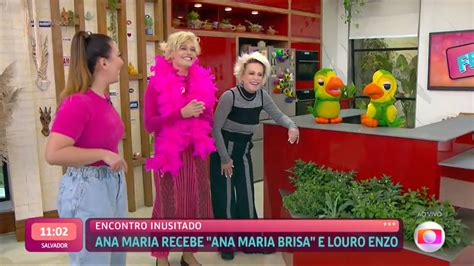 Foto Ana Maria Braga Deu Risada Ao Ver A Apar Ncia Do Louro Enzo Que