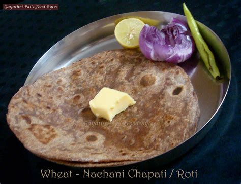 Gayathri Pais Food Bytes Wheat Nachani Finger Milletragi Chapati