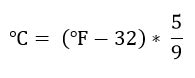 C Program To Convert Temperature From Degree Fahrenheit To Celsius