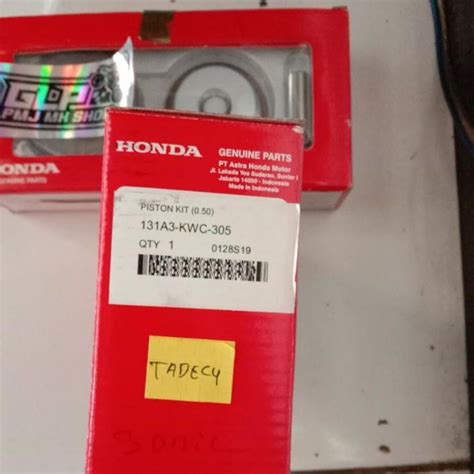 Jual Piston Seher Kit Set Sonic Cs Oversize Standar Ahm