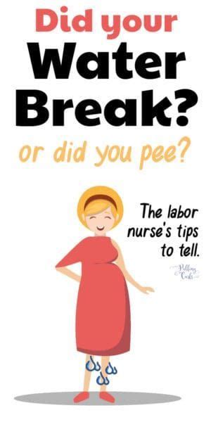 How To Tell If Your Water Broke Or You Peed Pregnancy Tips Labor