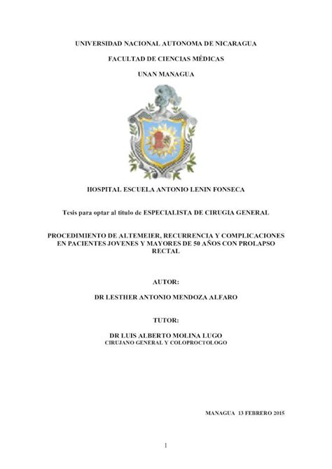 Pdf Universidad Nacional Autonoma De Nicaraguarepositorio Unan Edu Ni