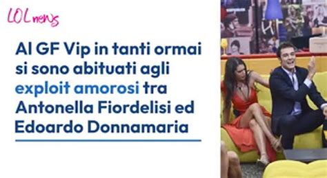 Gf Vip Edoardo E Antonella E La Scena Imbarazzante Milena Senza