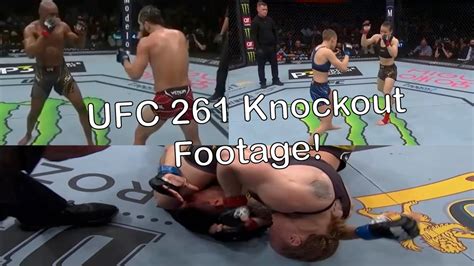 UFC 261 Recap Kamaru Usman Knocks Out Jorge Masvidal Thug Rose Knocks