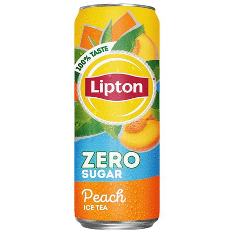 Lipton Iced Tea Peach Zero Sugar 320 Ml Online At Best Price Ice Tea