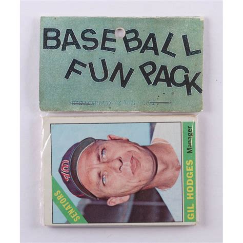 Topps Baseball Card Fun Pack With Cards Pristine Auction