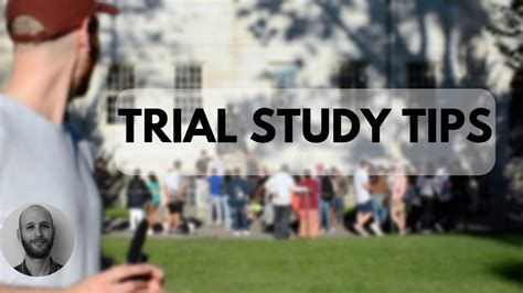 Trial HSC STUDY TIPS YouTube