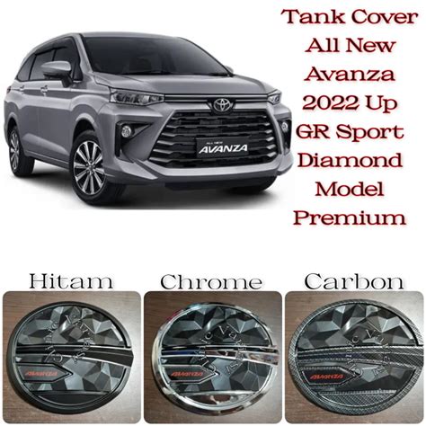 Tank Cover Tutup Tangki Bensin All New Avanza Up Gr Sport Model