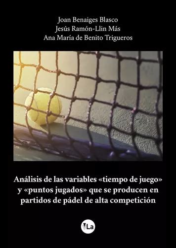 Libro Anãlisis De Las Variables Tiempo De Juego Y Puntos Envío gratis