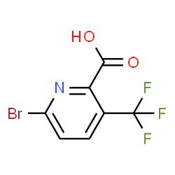 CAS 1211587 89 1 6 Bromo 3 Trifluoromethyl Picolinic Acid Chemsrc