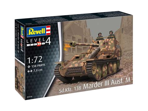 Revell Plastic Modelkit Military Sd Kfz Marder Iii Ausf