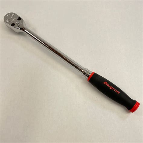 Snap On 12 Drive Dual 80 Technology Soft Grip Long Handle Ratchet