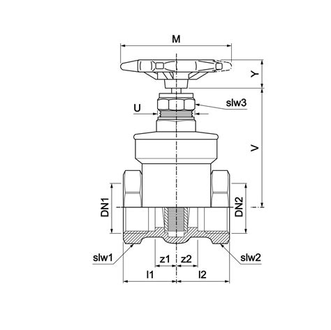 Bronze Full Bore Gate Valve