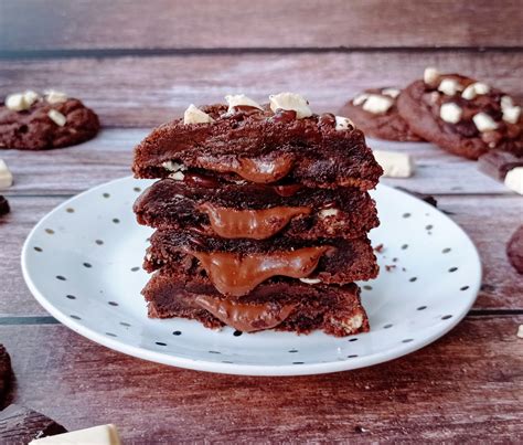 Galletas Red Velvet Con Chispas De Chocolate Blanco Receta Americana