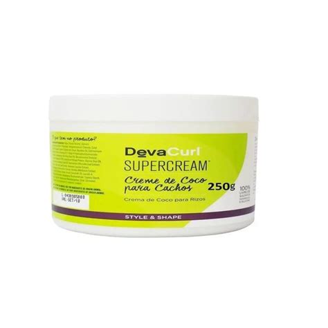 Creme Para Pentear Deva Curl G Cachos Supercream Coco Capilar