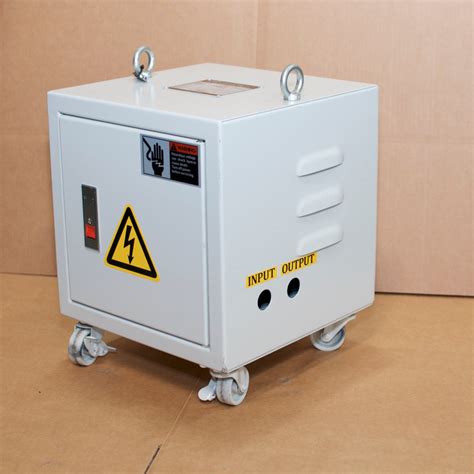 3 Phase 3kva Enclosed Auto Transformer Pri 480575600v Sec 220v