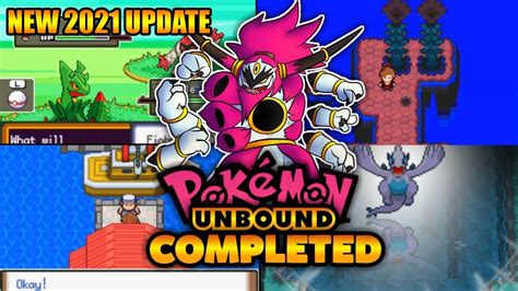 Update Pokemon Unbound Gba Rom Hack With Awesome Graphics