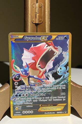 Pokémon TCG Gyarados EX Breakpoint 123 122 Holo Secret Rare eBay