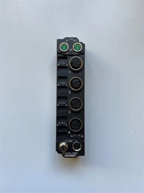 Beckhoff Ep Ethercat Box Channel Analog Input Eur