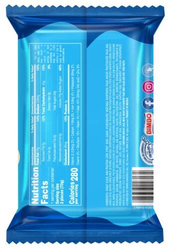 Marinela Submarinos Vanilla Cream Filled Snack Cakes, 2 pc / 2.47 oz ...