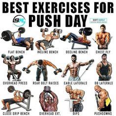 11 Push day workout ideas | workout, workout routine, fitness body