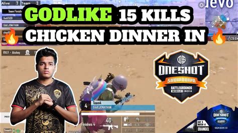 Godlike 15 Kills Chicken Dinner In Oneshot Grand Finals Day 1 Godlike