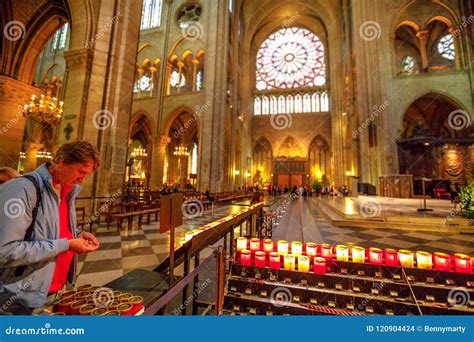 Notre Dame Prayer Editorial Stock Image Image Of Aged 120904424