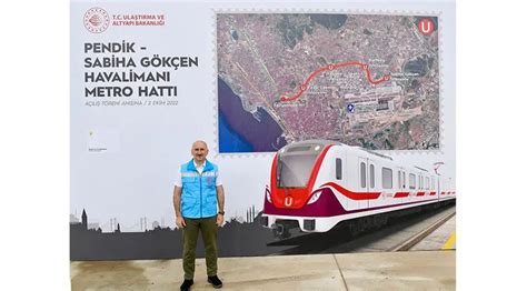 Pendik Sabiha Gökçen Metro Hattında 1 4 milyon yolcu seyahat etti