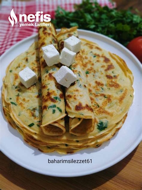 Maydanozlu Krep Kahvalt L K Krep Sahura Zel Nefis Yemek Tarifleri