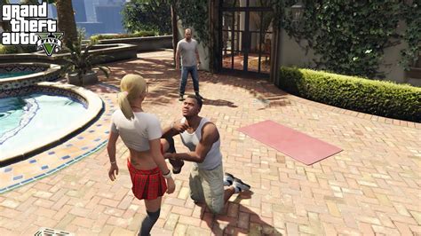 What Franklin Do With Tracey After Last Mission In Gta 5trevor Saw Them Youtube