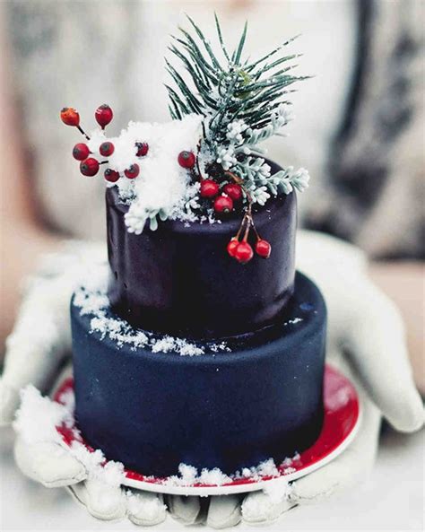 15 Gorgeous Winter Wedding Cakes Style Motivation