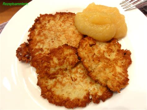 Kartoffel Reibepfannkuchen Kartoffelpuffer Rezept Kochbar De