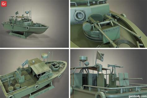 3D Printed Boat And Fantasy Ships With STL Files