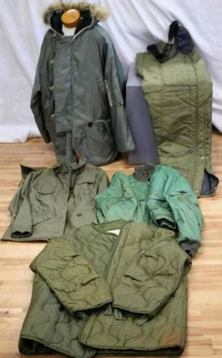 Us Navy Winter Flying Suit And Other Field Coats