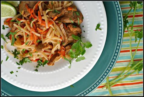 Hoisin Pork With Rice Noodles Prevention RD