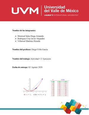 A Calculo Vectorial Ejercicio Curvas De Orden Superior Revisa La