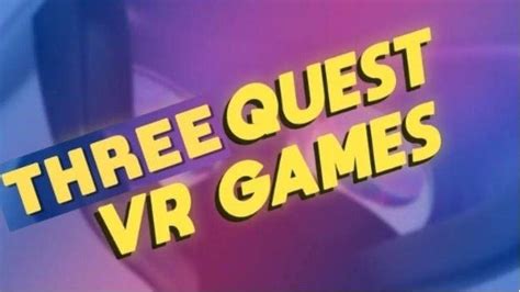 💥3 เกมบน Quest ที่มือใหม่หัดเล่น VR ควรลอง💥 - XR VR AR | Oculus Quest | Hololens Technology - Medium