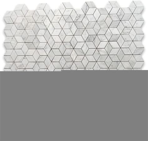 Buy Stone Center Online Carrara White Marble X Illusion D Cube