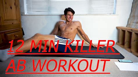 12 Minute Killer Ab Workout Follow Along Youtube