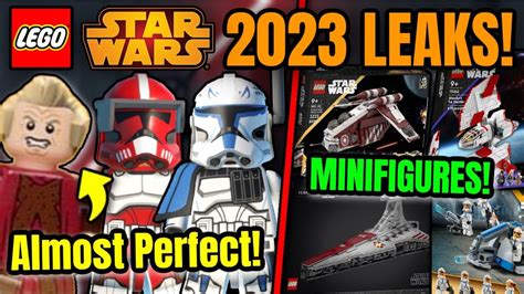 Every 2023 Lego Star Wars Summer Minifigure Leak So Far Ucs Venator Republic Gunship And More