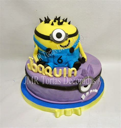 Minions Mi Villano Favorito Torta Cake Pops Alfajorcitos JMR