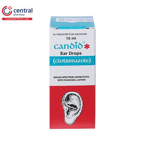 [CHÍNH HÃNG] Thuốc nhỏ tai Candid 15ml trị nấm tai hiệu quả