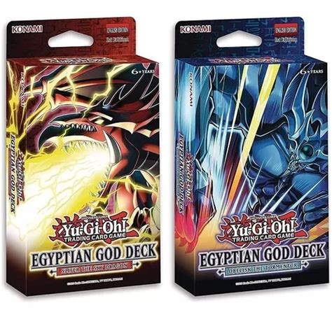 Yugioh Mazo De Dioses Egipcios Slifer Y Obelisk Ingles Cuotas Sin