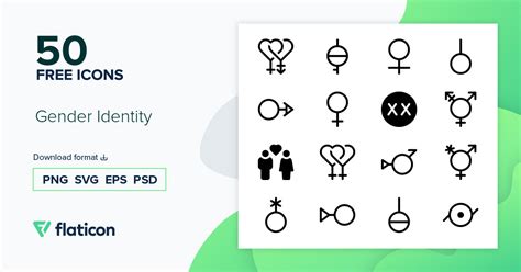 Gender Identity Icon Pack Filled 50 Svg Icons