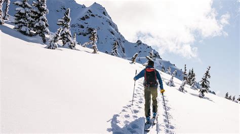 Backcountry Skiing Skinning Techniques - Baker Mountain Guides