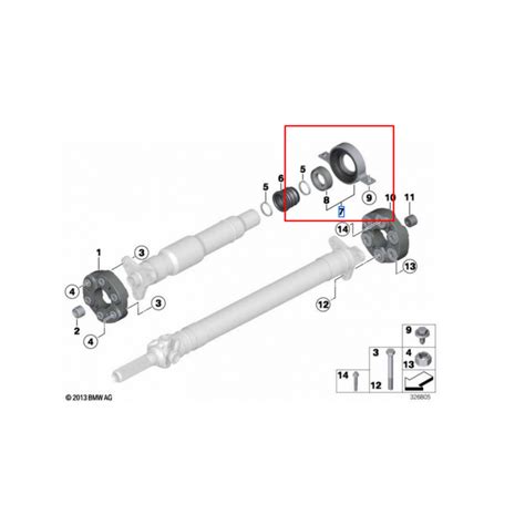 Palier Interm Diaire Aluminium Pour Bmw S Rie E E E E F F